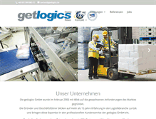 Tablet Screenshot of getlogics.de